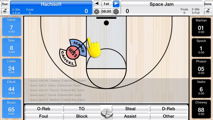 Basketball Stat Tracker