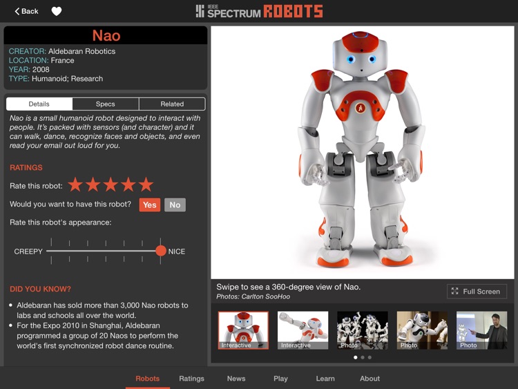 Robots for iPad