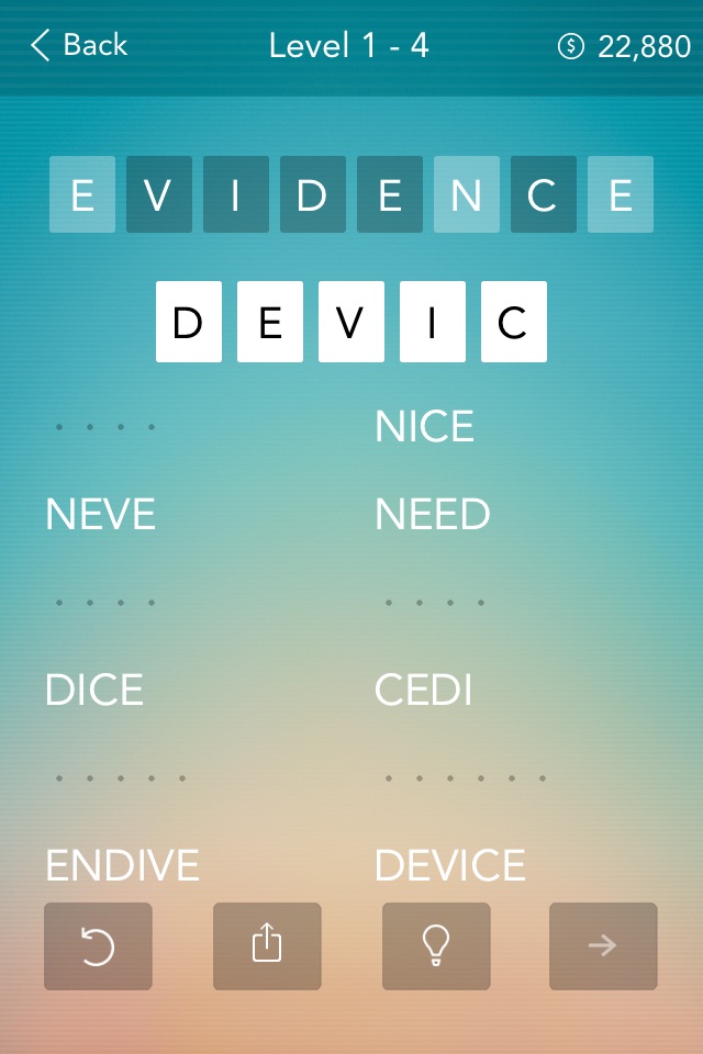 Word Mix - addictive word game. Gather anagrams from long words screenshot 2