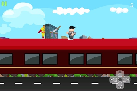 A Subway Superhero Dash - Brave Knight Runner Challenge FREE screenshot 2