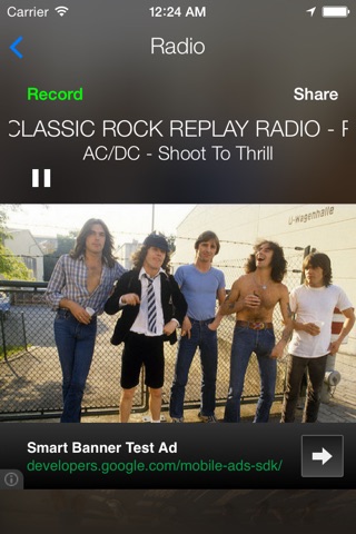 Rock N' Roll Music Radio Recorder screenshot 2