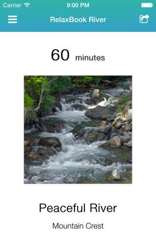 RelaxBook River - Sleep sounds for you to relax with rivers, cascades, waterfalls, and more screenshot 3