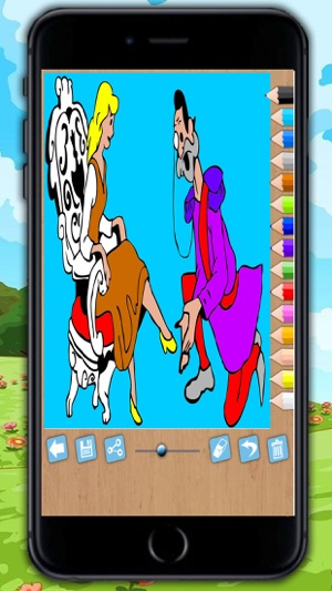 Pintar cuentos de hadas: juego educativo para colorear a Rap(圖2)-速報App