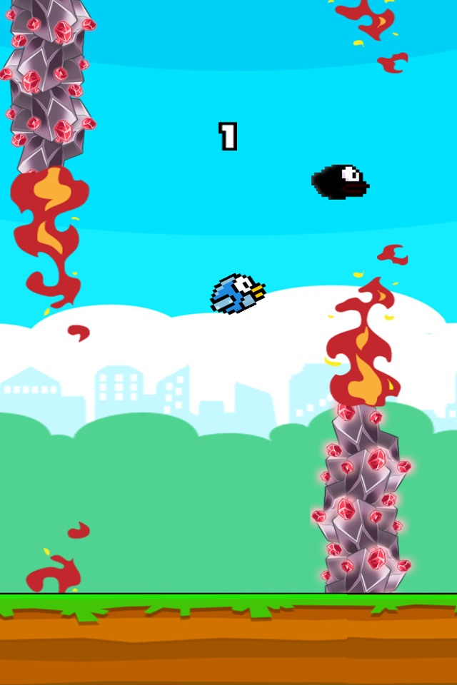 Flappy 3 Players Colorful screenshot 4