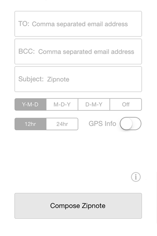 Zipnote - The Fastest Way To Email Yourself screenshot 3