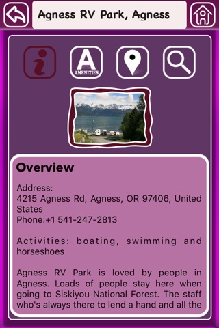 Oregon Campgrounds Offline Guide screenshot 3