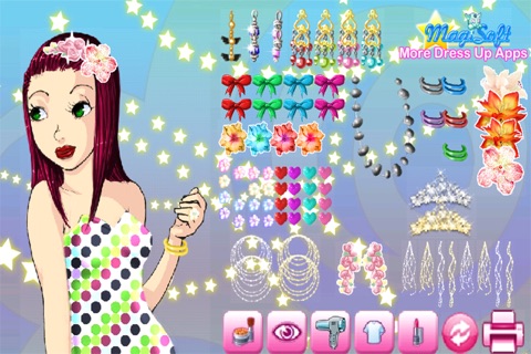 Jessica's Party DressUp screenshot 2