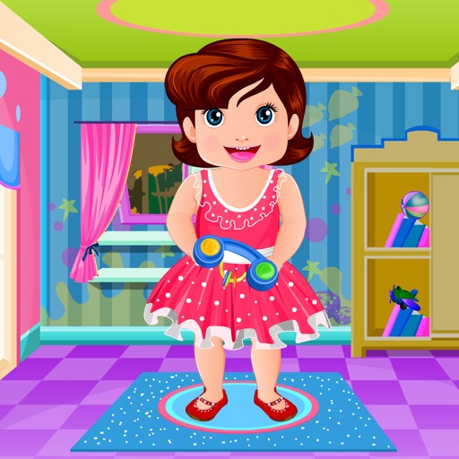 Cute Doris Bathing - Baby Games iOS App