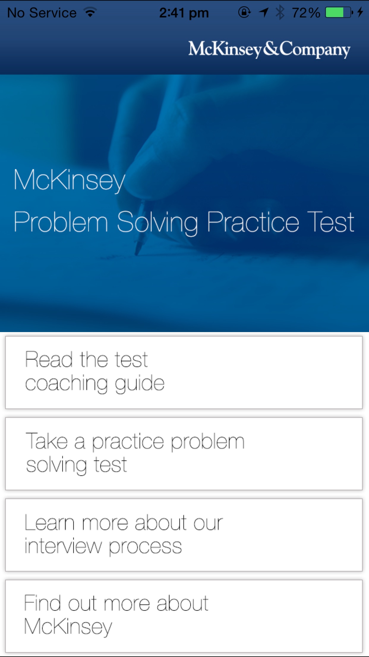 McKinsey Problem Solving Practice Test ASO Report And App Store Data ...