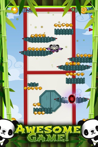 Cute Pet Panda Jumping Adventure Game PRO screenshot 2