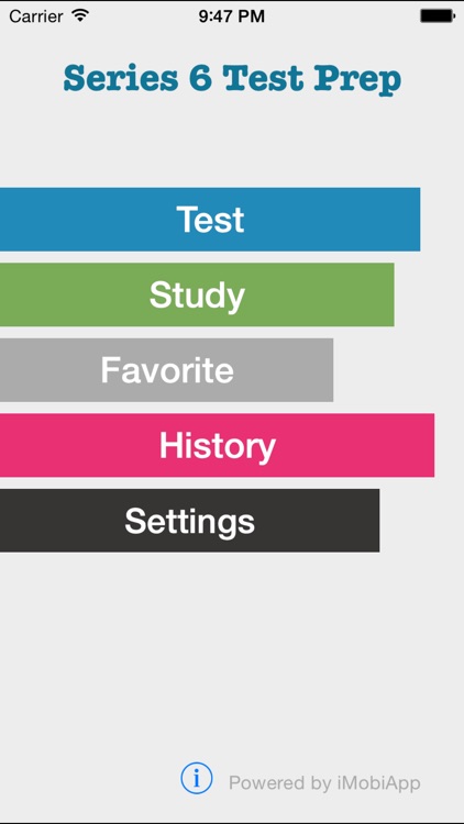 Series 6 Test Prep
