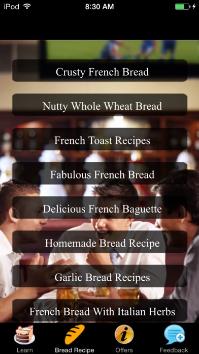 French Bread Recipes ... screenshot1