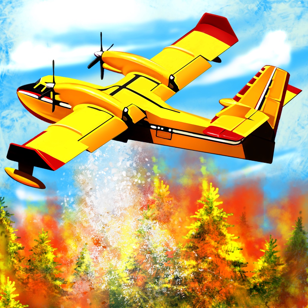 Airplane Firefighter Simulator 3D - Emergency Flight Pilot Rescue Simulation Infinite Flying Games