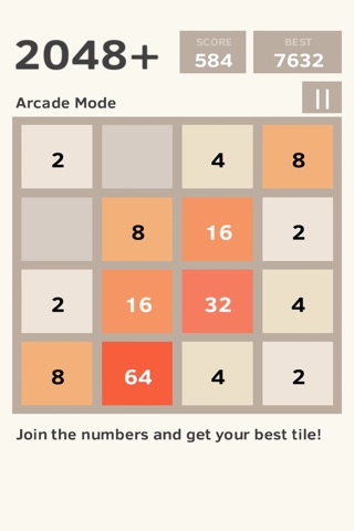 2048+: Tiles Puzzle screenshot 4