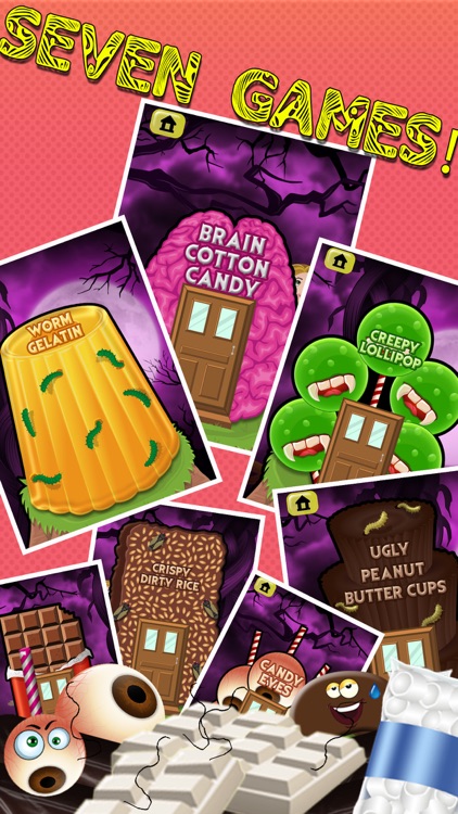 Woods Witch Gross Treats Maker - The Best Nasty Disgusting Sweet Sugar Candy Cooking Kids Games for iPhone