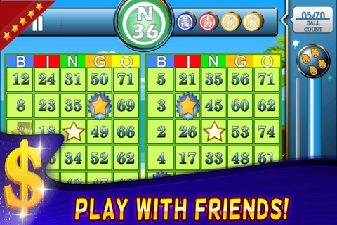 Pirates Gold Bingo Island - Featuring Ace Coin Big Win Bonanza Pro screenshot 2