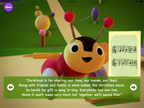 A Christmas Tale for iPad by Buzzy Bee & Friends screenshot 3
