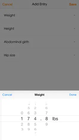 Game screenshot Weight Track - BMI and WHR apk