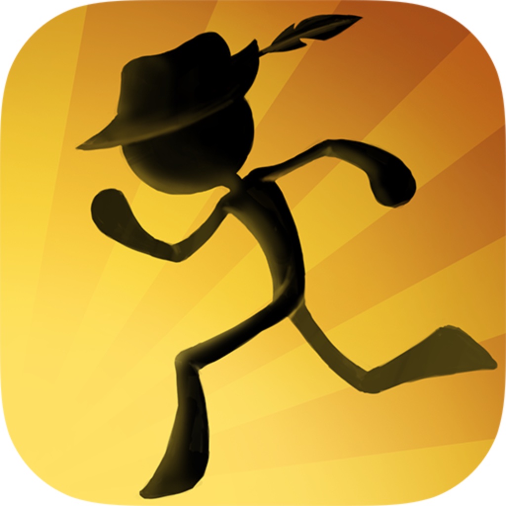 Stickyman Run 3D - October Fest icon