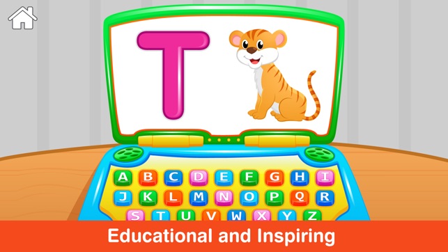 My First ABC Laptop - Learning Alphabet Letters Game for Tod(圖2)-速報App