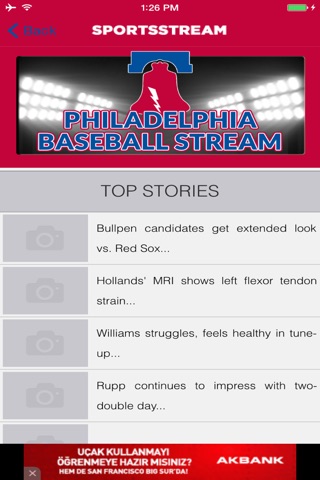 PHILADELPHIA BASEBALL STREAM screenshot 3