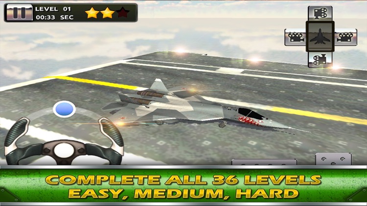 Jet Fighter Parking Simulator Game 2015 screenshot-3