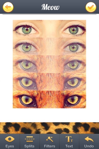 ZooEyes - Blend Yr Face to Ultra Awesome Reptile or Wild Animal Eyes Split! screenshot 3