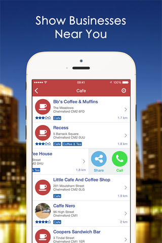 Where To Next? - Find Restaurants, Bars and Businesses around you! screenshot 2