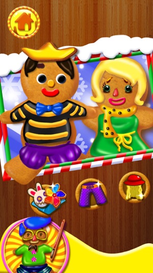 Gingerbread Kids - Christmas Food Games(圖5)-速報App