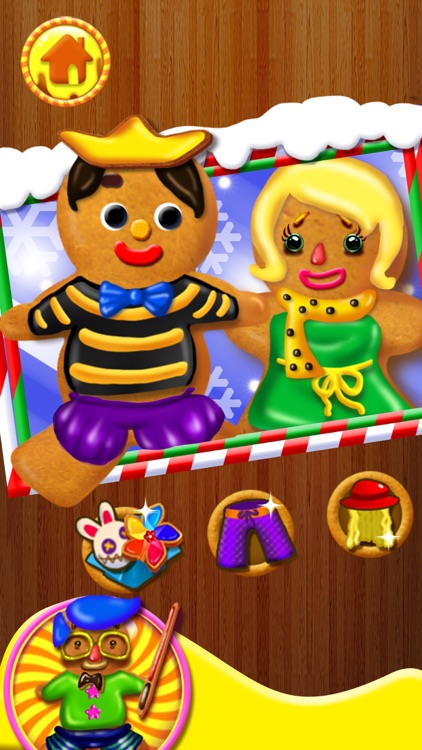 Gingerbread Kids - Christmas Food Games screenshot-4
