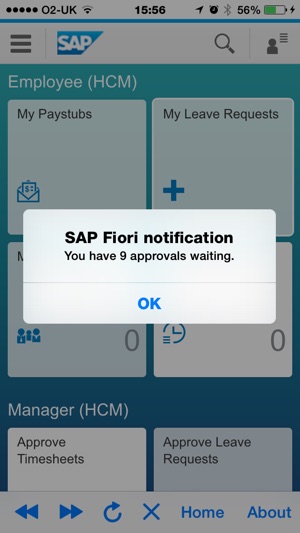 SAP Fiori Notifier(圖2)-速報App