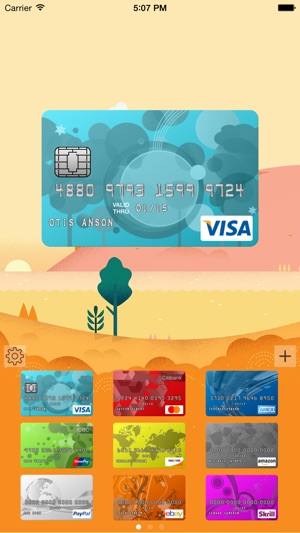 CardFolio - Credit card and password man