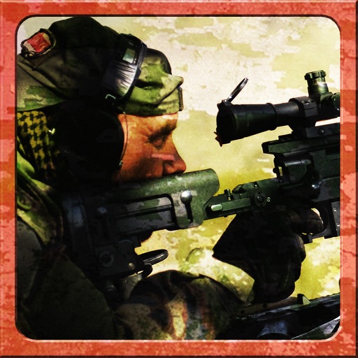 Action Shooter Killer - Global contract combat military battle war-fare gun shooting Icon