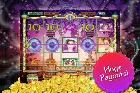 Free Las Vegas Casino Slots Game - Mystic Girls Slot screenshot 2