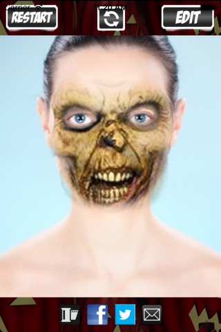 Halloween Photo Booth: Free Scary Monster Face Blender screenshot 4