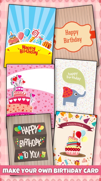 Birthday Card Maker - Free Birthday Cards