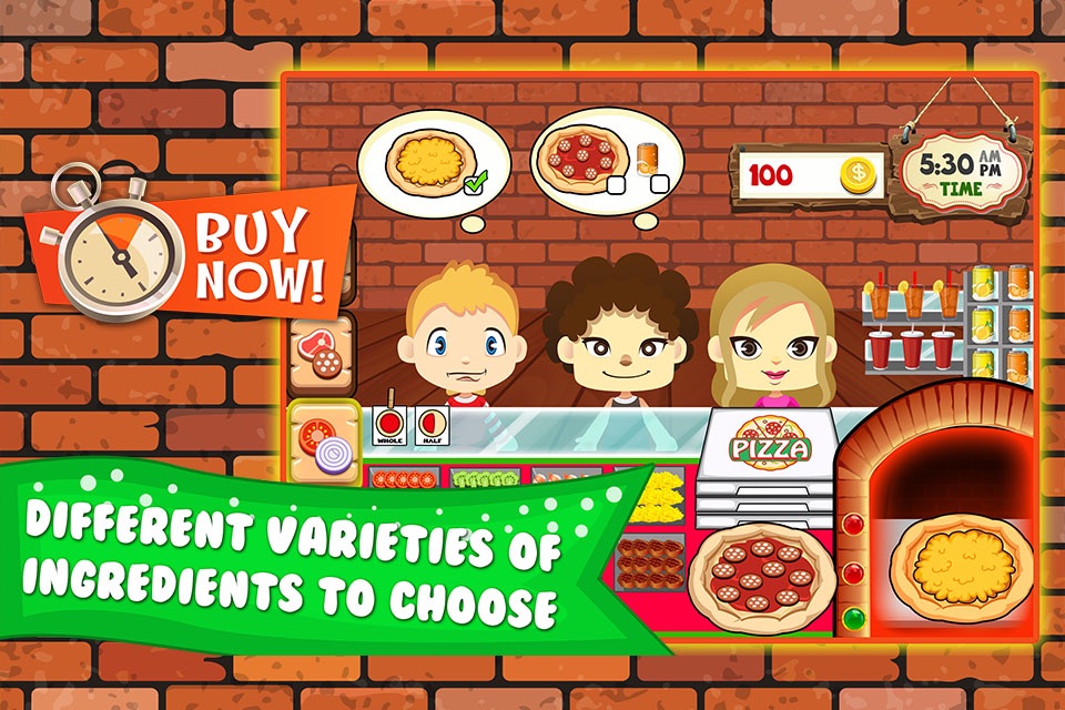 Pizza Cooking Dash Fever Maker - restaurant story shop & bakery diner town food games! screenshot 2