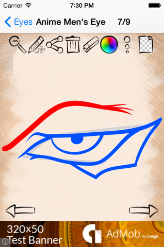 Learning To Draw Eyes screenshot 3