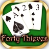 Forty Thieves Solitaire◆popular card game