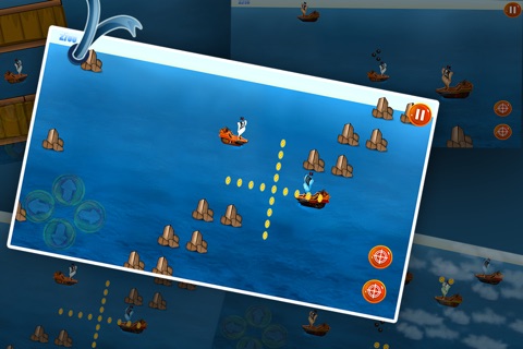 Dark Flag Sail War : The Pirate Ship Death Sea Mission - Free screenshot 2