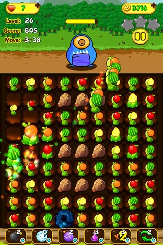 Fruit Fire Monster Saga screenshot 4