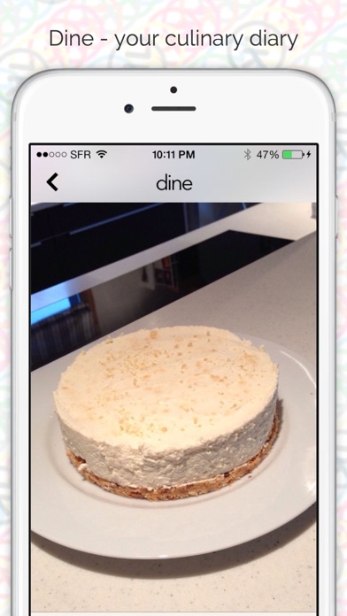 How to cancel & delete Dine - your culinary diary from iphone & ipad 4