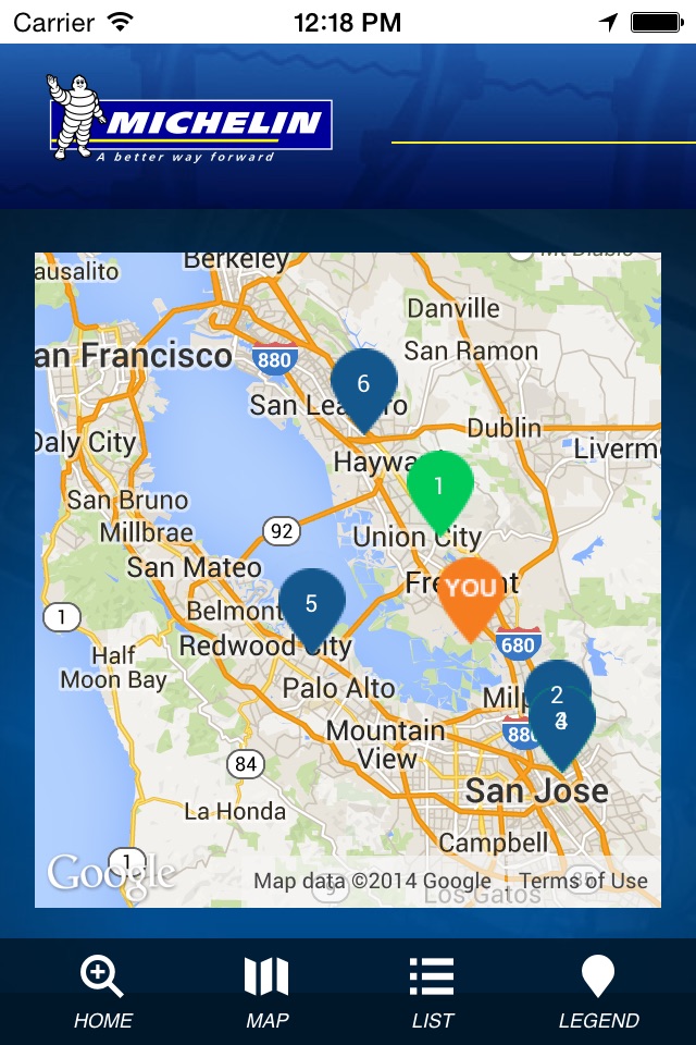 MICHELIN® Truck Tires Dealer Locator screenshot 2