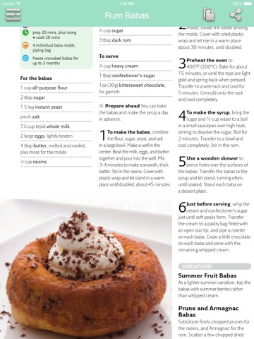 Dessert Recipes - Quick and Easy for iPad screenshot 4