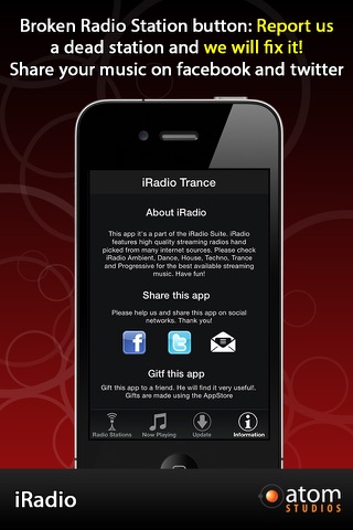 iRadio: Trance screenshot 4