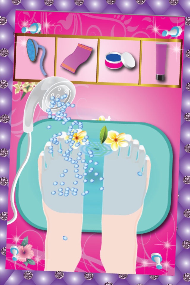 Princess Manicure & Pedicure - Nail art design and dress up salon game screenshot 4