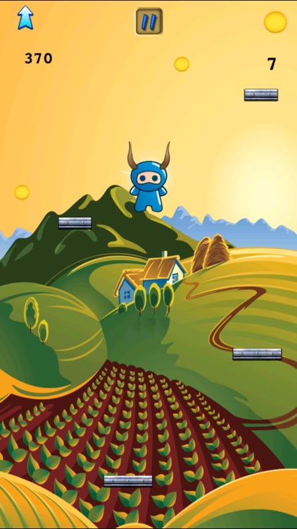 Crazy Wild Ninja Goat Jump screenshot-3