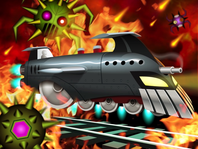 Battle Trains Rocket Railroad: Subway Rail Surfers Rush & Run Game screenshot 6