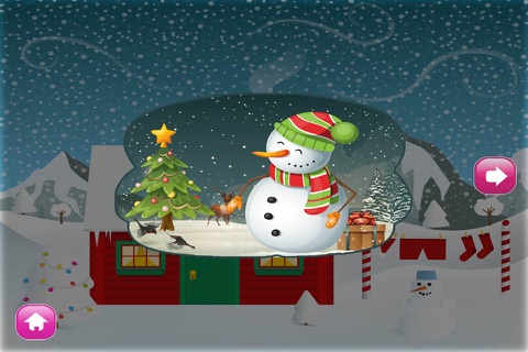 Christmas Coloring Book for Preschool - Santa , Rudolph and Frosty FREE screenshot 4