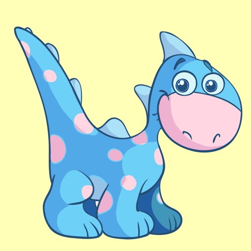 Cute Small Dinosaurs Puzzle Game iOS App